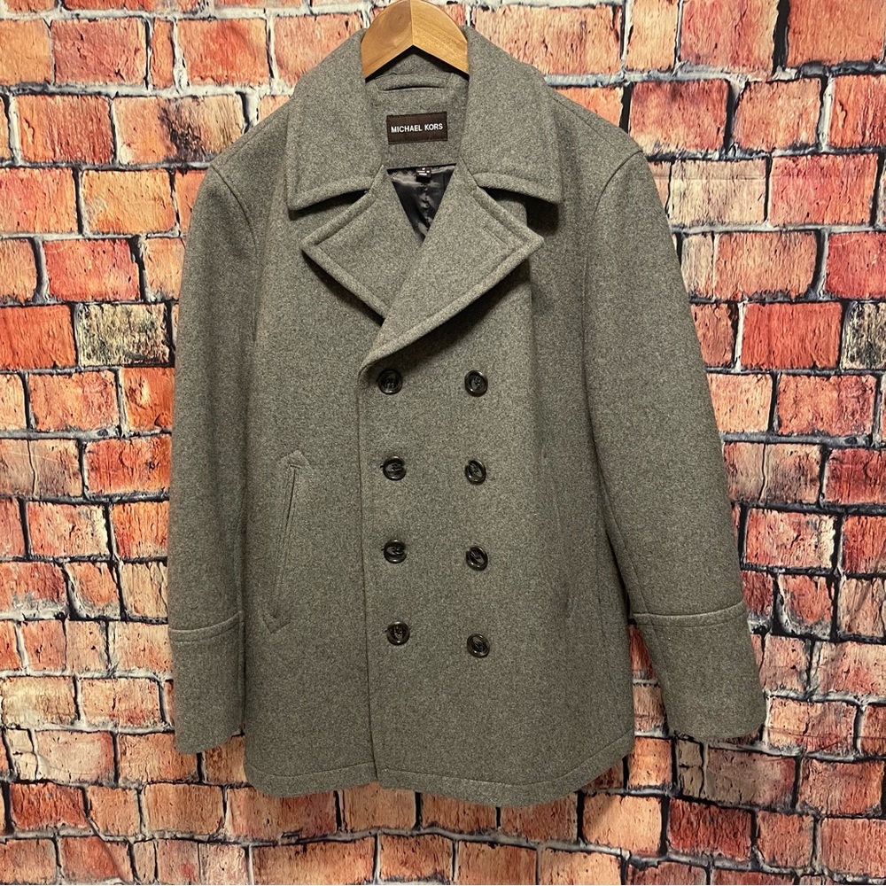 Michael Kors Grey Pea Coat | EUC | Medium